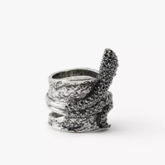 Zara Sparkly Snake Ring - Picture 2 of 3